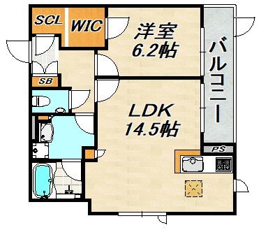 ソフィット宮川 間取り図