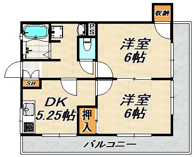 BELL　HILLSⅡ 間取り図