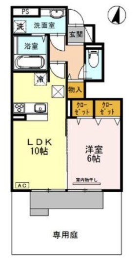 シャルムコート 間取り図