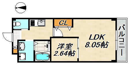 Vールネサンス大塚町 間取り図