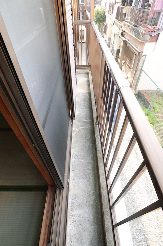 野田町8丁目貸家 ベランダ