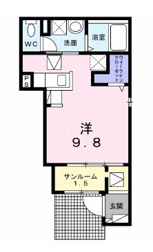 ラメールビート 間取り図