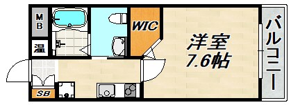 ヴィアノ大谷町 間取り図