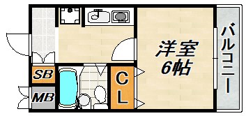 フロント・パディ・ブリックス 間取り図