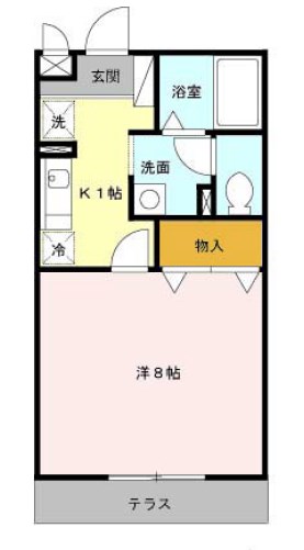 ヴァンテアン・カルモ 間取り図