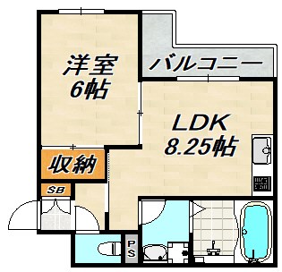 SY蓮宮通 間取り図
