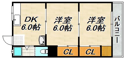 白川台ハイツ 間取り