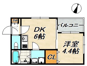 NEXSTAGE長田 間取り図