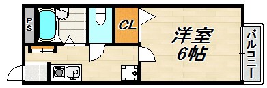 ビーライン須磨 間取り図
