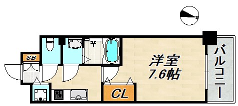 Luxe神戸WEST 間取り図