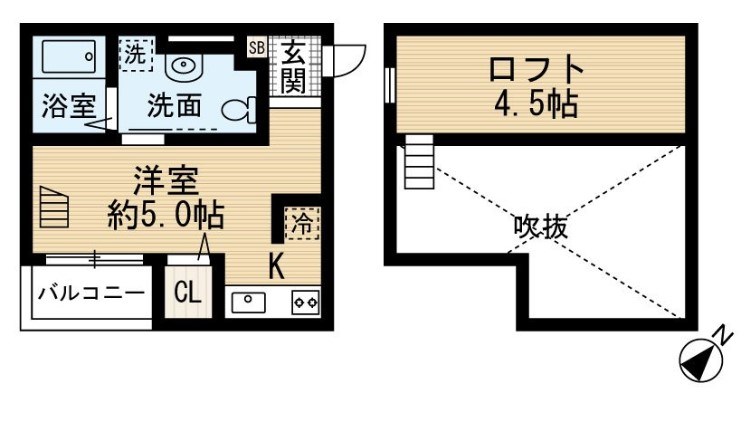 Ange神戸 間取り図