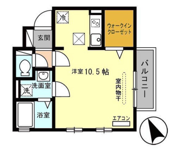 エストドミール 間取り図