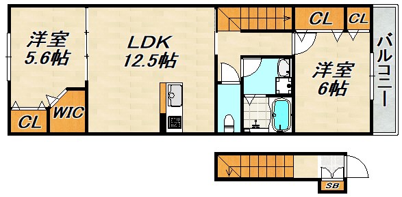 KARIN禅昌寺 間取り図