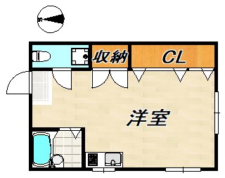 須磨寺ハイツ(2丁目) 間取り図