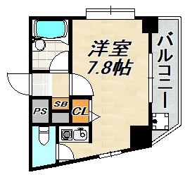 サンライズ長田 間取り図