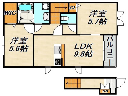 ウエストヒルズ西六甲 間取り