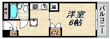 ハイツSea&amp;amp;See 間取り図
