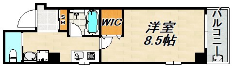 アパ北町 間取り図