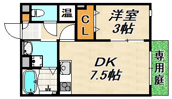 ルミディオ東須磨 間取り図