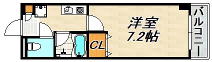 アパ北町 間取り図