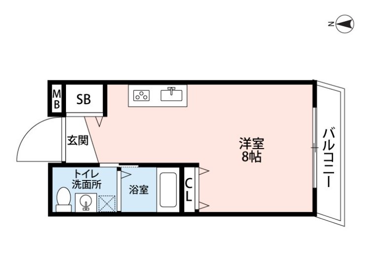 Giulia須磨浦Ⅲ 間取り図