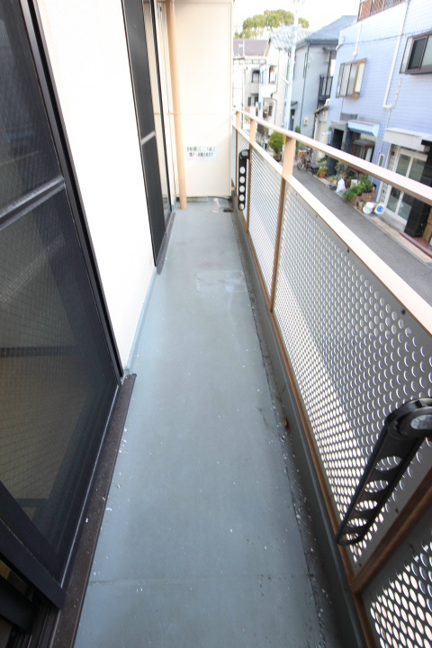 エクレール衣掛 ベランダ