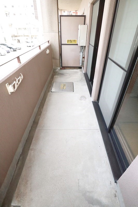 グランディール湊川 ベランダ