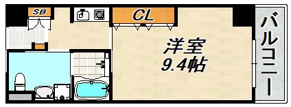 アルバ谷上 間取り図