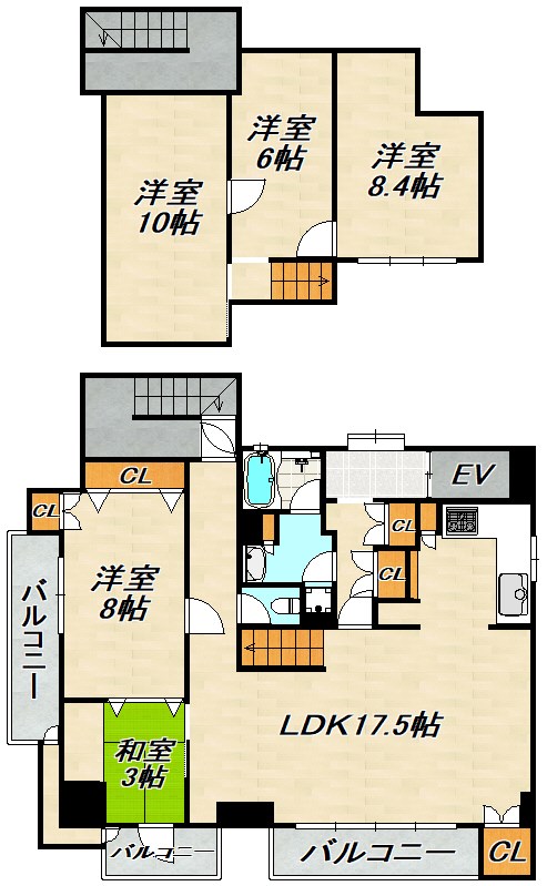 ルトワノワール 間取り図