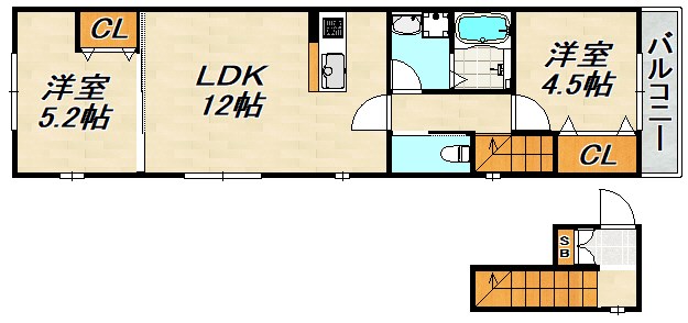 KARIN禅昌寺 間取り図