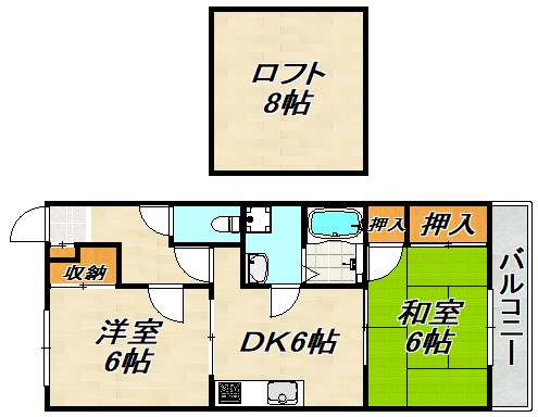 ベルメゾン 間取り図