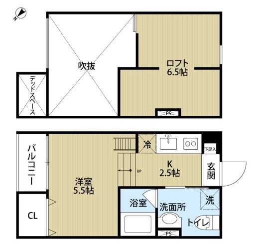 ポートレジデンス海運町 間取り図