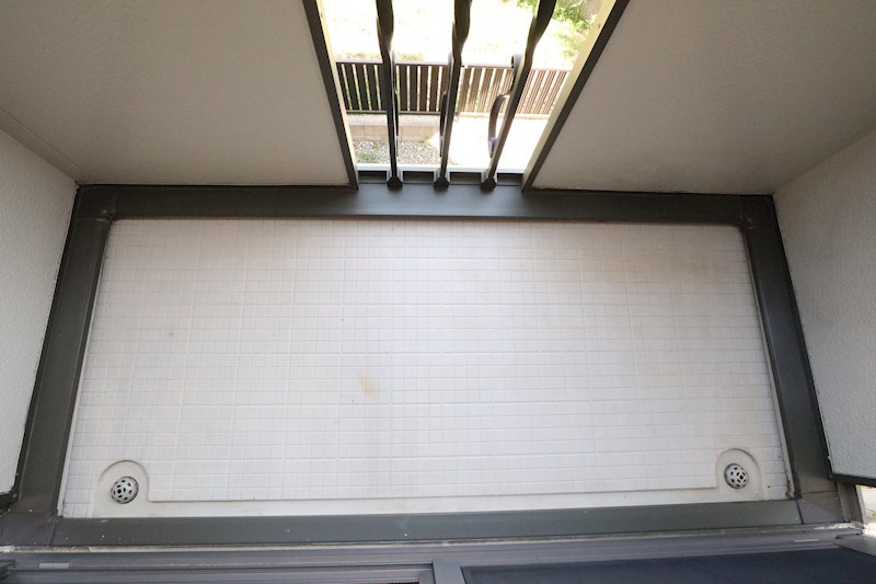 ソレアードB棟 ベランダ