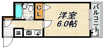 モダンアパートメント神戸新長田 間取り図