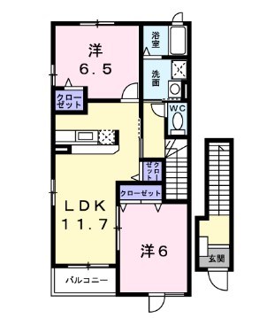 ネーベルベルク弐番館 間取り図