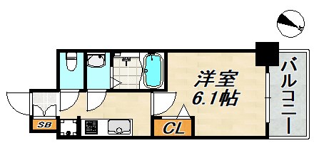 アドバンス神戸パーチェ 間取り