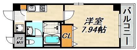 ラ・フォンテ神戸長田 間取り図