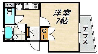 ノースコート 間取り図