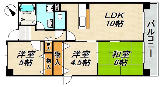 ホップス須磨 間取り