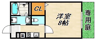 アクイラ伊川谷 間取り図