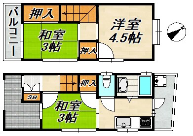 大手町1丁目戸建 間取り