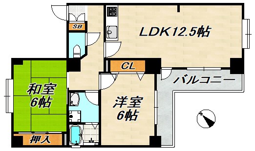 リヴェラ松風 間取り