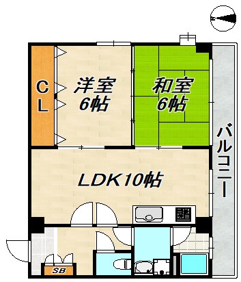 ベルトゥリー神撫町 間取り
