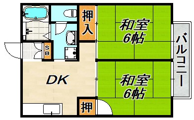 ピアン広町 間取り図