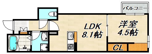 Lino月見山 間取り図