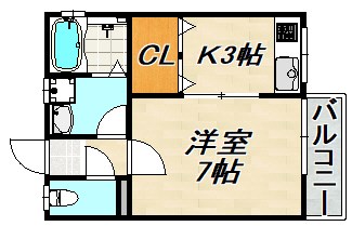 メゾンド須磨 間取り図
