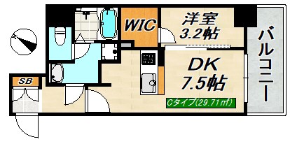 ワコーレヴィータ板宿 間取り図