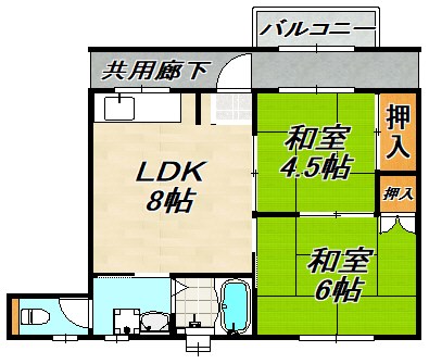 青木ビル 間取り図