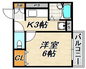 ジュネスわだつみ 間取り図
