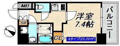 ワコーレヴィータ板宿 間取り図